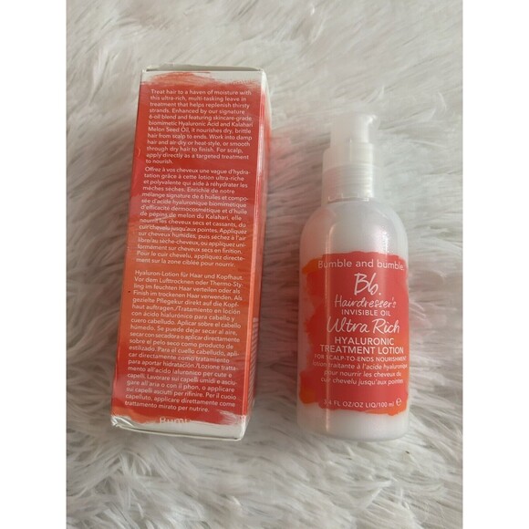 New Bumble and Bumble BB Hairdresser’s Invisible Oil Ultra Rich Hyaluronic - Picture 2 of 4